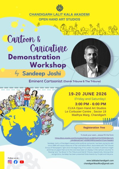 Cartoon & Caricature Demonstration Workshop