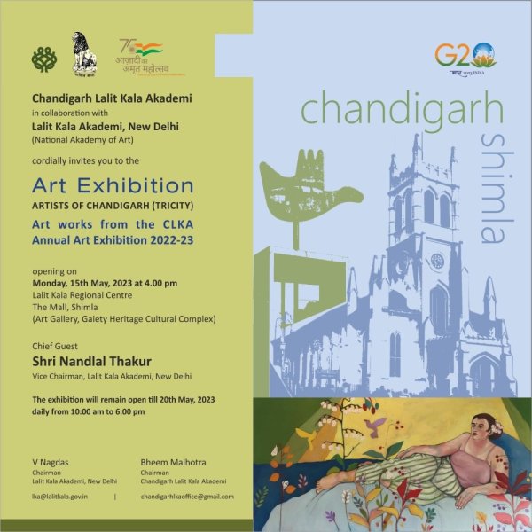 Art works from the CLKA Annual Art Exhibition 2022-23
