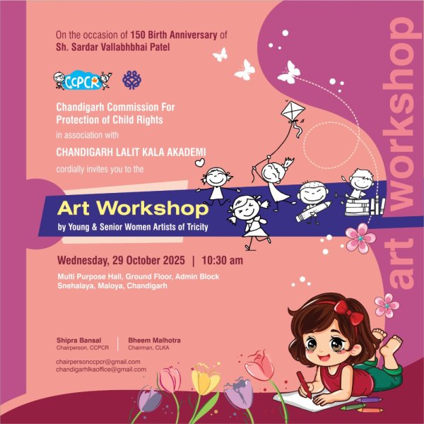 ART WORKSHOP BY YOUNG & SENIOR WOMEN ARTIST OF TRICITY