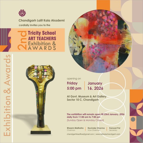 2nd Tricity School Art Teachers Exhibition & Awards.
