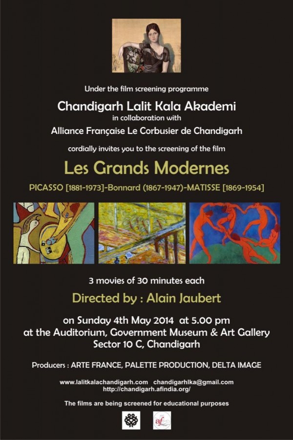 Les Grands Modernes- Picasso, Bonnard, Matisse: Film Screenings