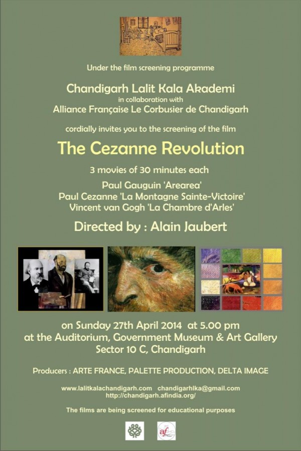 The Cezanne Revolution: Screening of 3 Films on Van Gogh, Paul Gauguin, Cez
