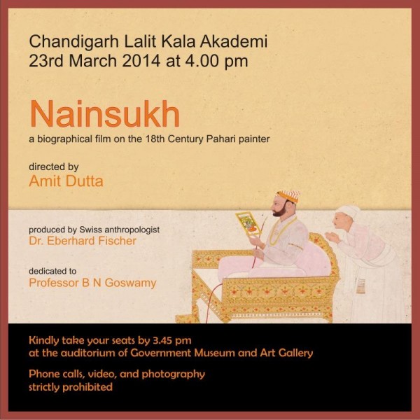 Nainsukh - Film Screening