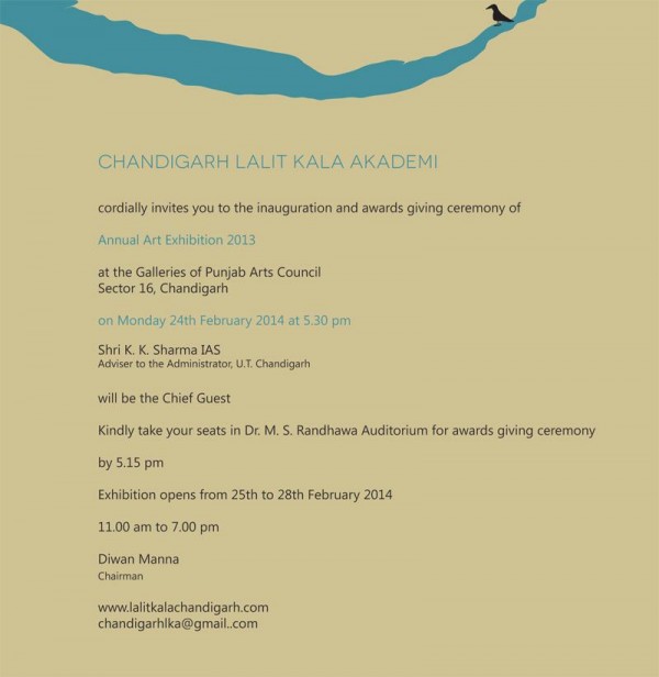 Invitation: Annual Art Exhibition 2013