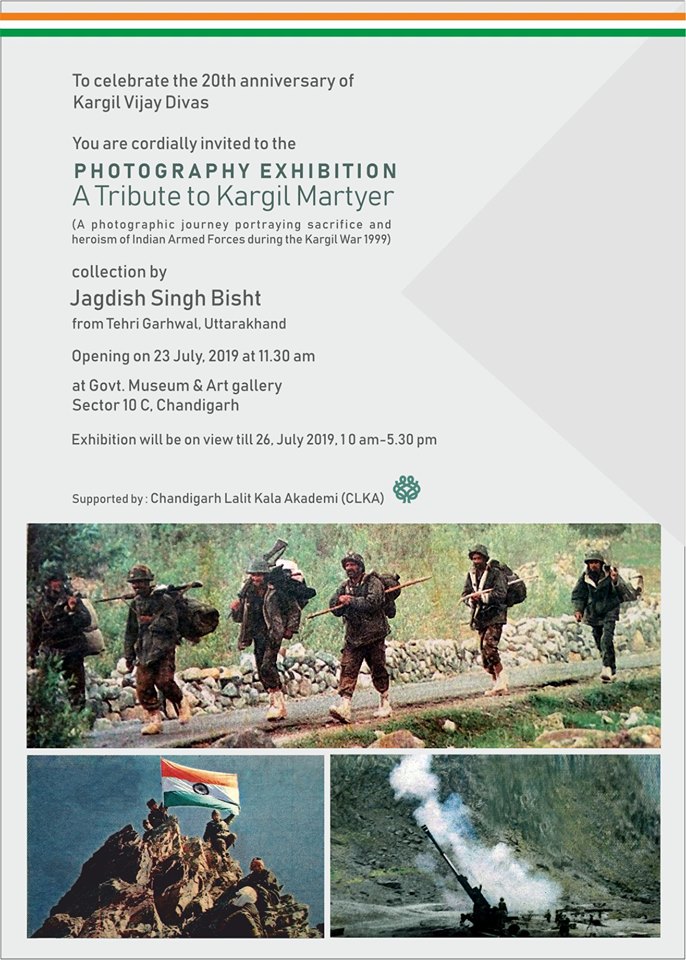 Photography Exhibition A tribute to Kargil Martyer