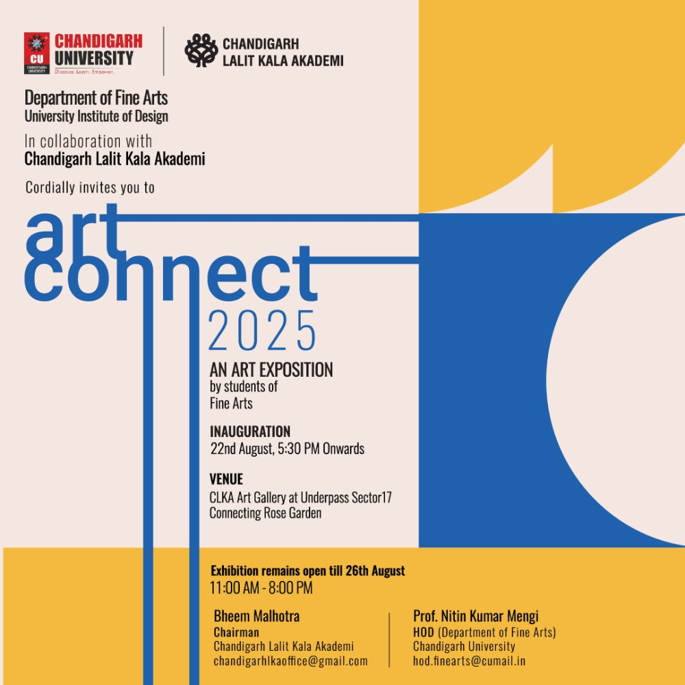 Chandigarh University Institute of Design  collaboration with CLKA