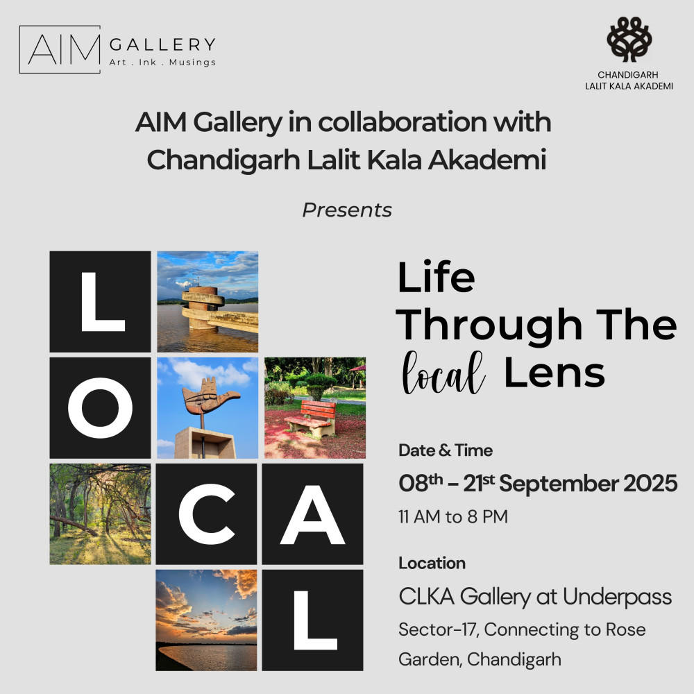 AIM Gallery in collaboration with Chanidgarh Lalit Kala Academi presents LI