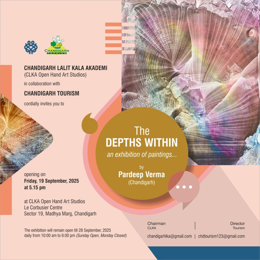 THE DEPTHS WITHIN an exhibition of paintings- by Pardeep Verma