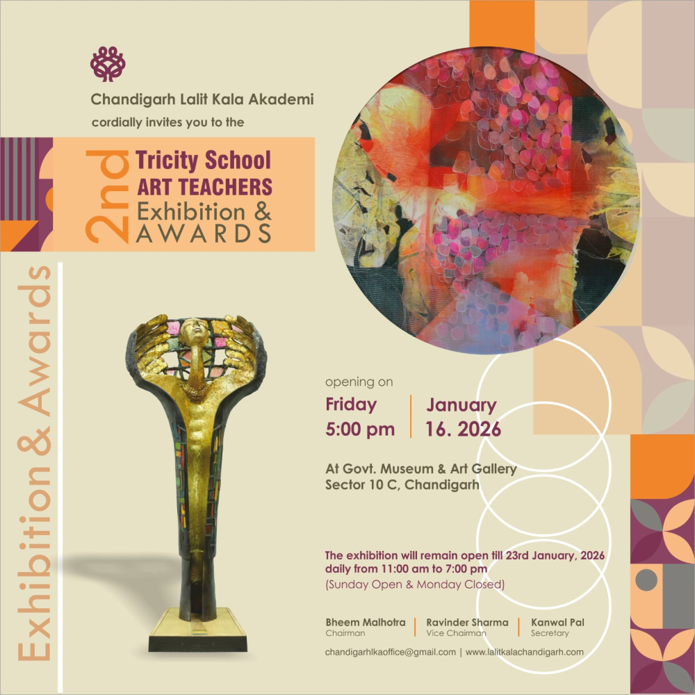 2nd Tricity School Art Teachers Exhibition & Awards.